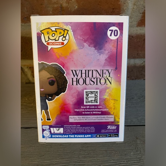 NWT Funko Pop! Whitney Houston - Picture 2 of 2